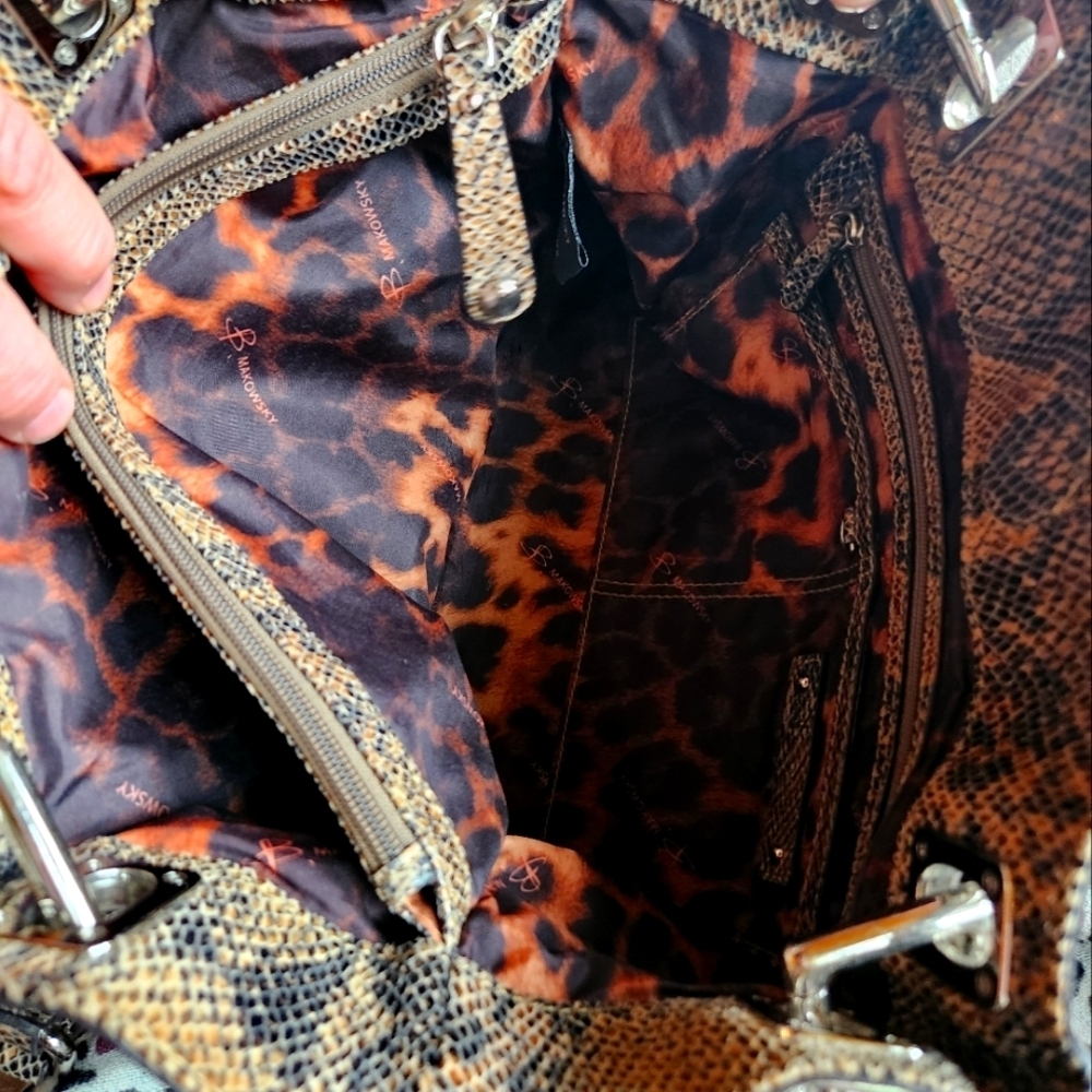 B Makowsky shoulder bag - Picture 5 of 6